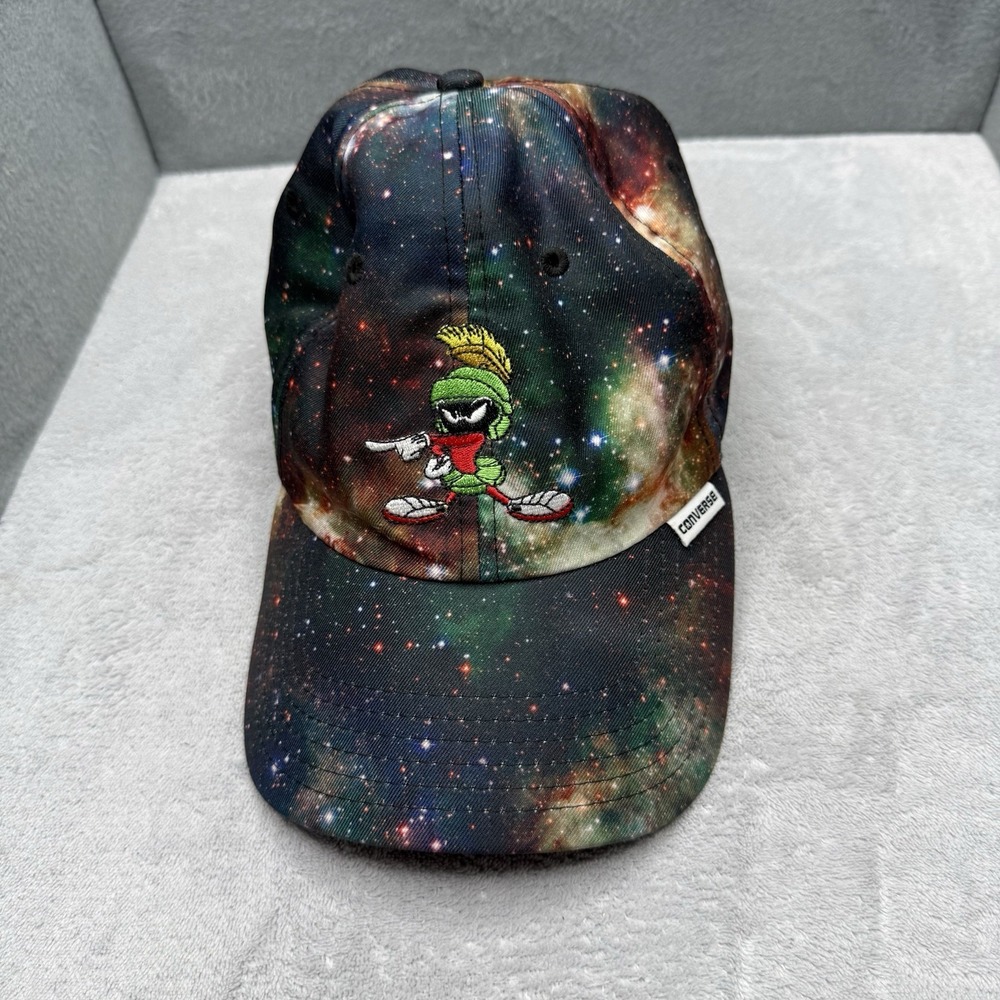 Converse Looney Tunes Marvin The Martian Galaxy Hat Strapback Cap Space CON575